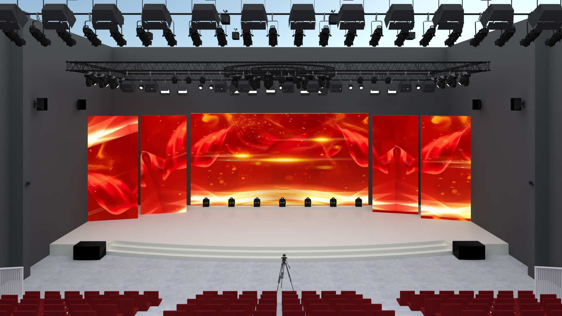 廣播級(jí)演播大廳（400-600m2）