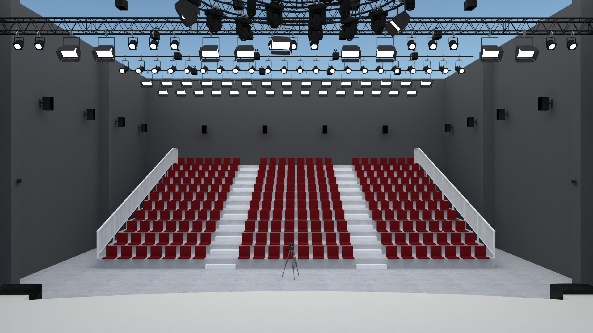 廣播級(jí)演播大廳（400-600m2）